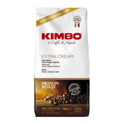 Kimbo Espresso Bar Extra CREMA Coffee Beans (1KG)
