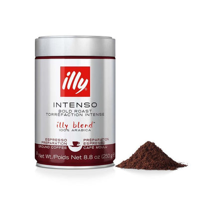Illy Ground Coffee Intenso Roast 咖啡粉（咖啡機）