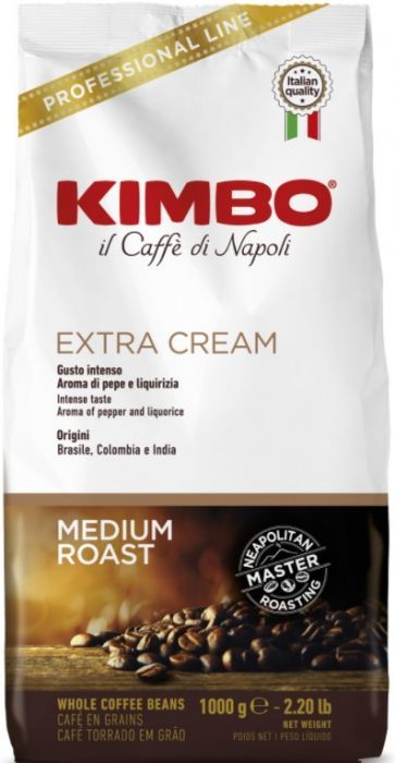 Kimbo Espresso Bar Extra CREMA Coffee Beans (1KG)